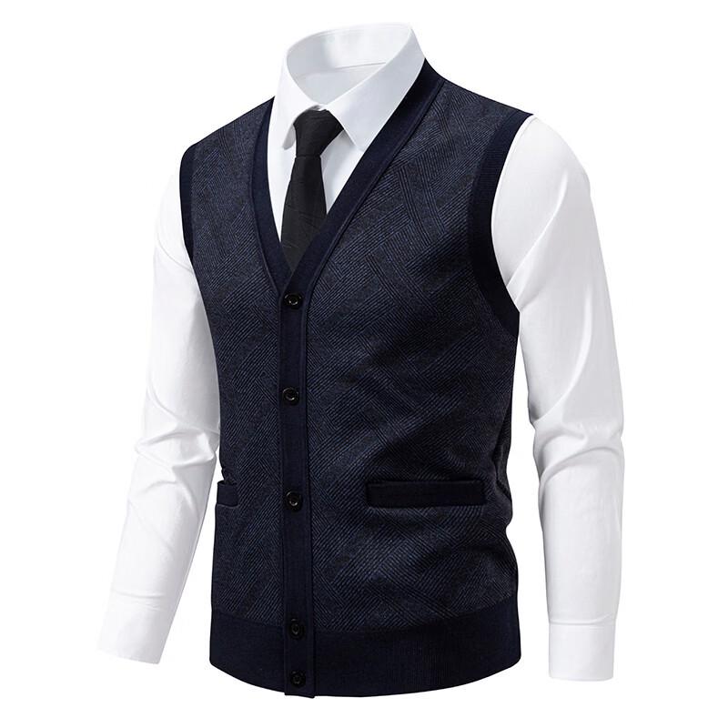 TUCANO Men's V-Neck Cardigan Vest