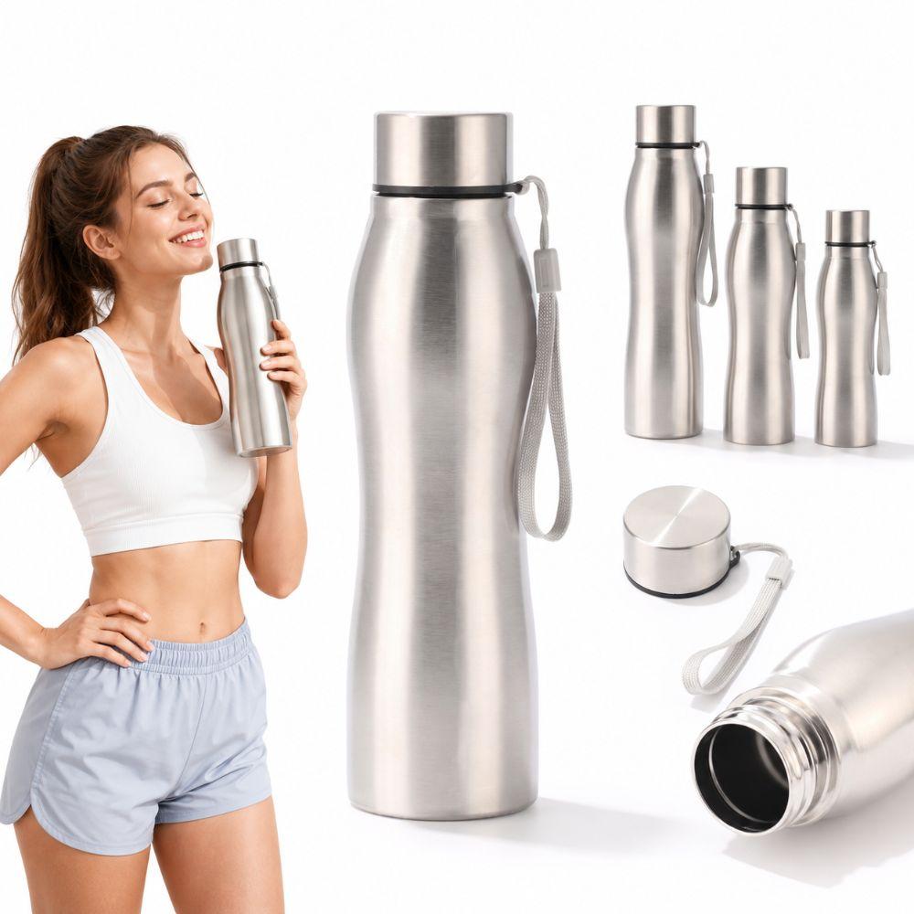 500ml/750ml/1000ml Sport Water Bottle Stainless Steel Water Bottle New Drinking Cup Travel