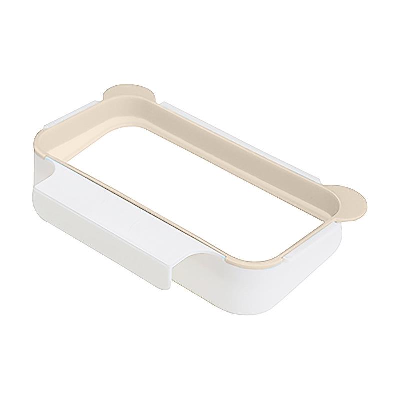 

1 шт., подвесной мешок для мусора на двери кухонного шкафа, держатель для мешка для мусора, портативный держатель для кухонного мешка для мусора, кухонные гаджеты абрикосовый