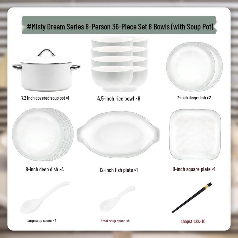 

Mo De Lanka Nordic Enamel Dinnerware Set