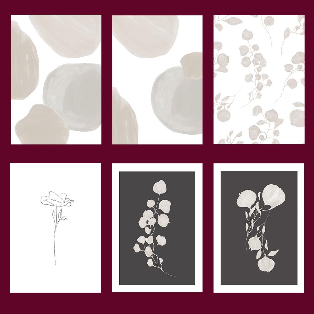 

Абстрактная минималистичная линия искусства, холст, картина, настенная роспись, плакат, печать для интерьера гостиной, дома