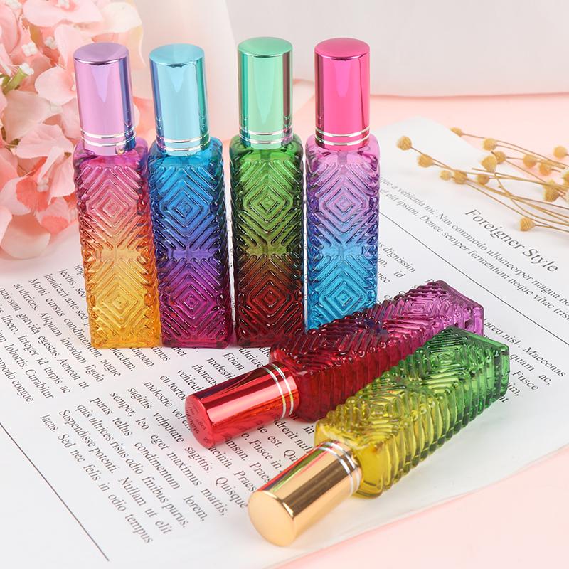 Buy 15Ml Square Glass Perfume Bottle Thick Fragrance Spray Bottle Refillable Vials at affordable