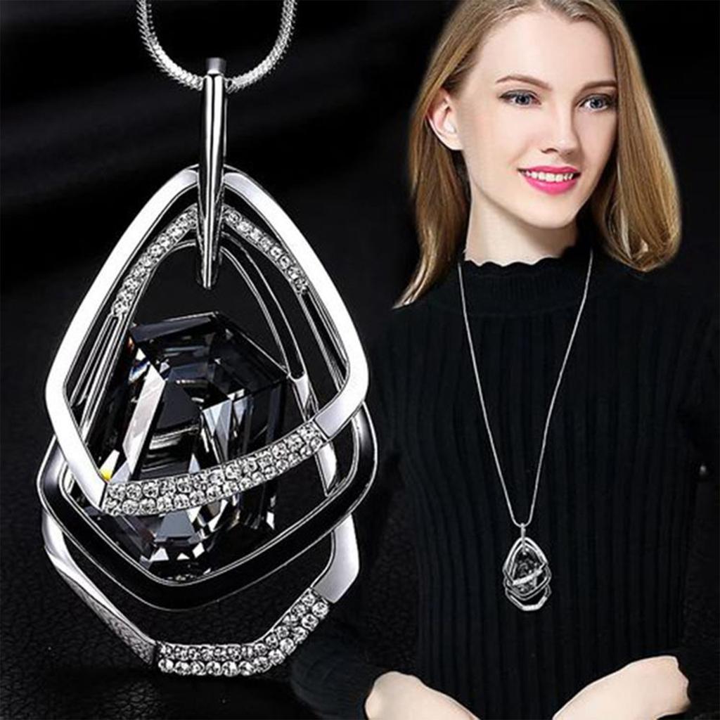 Women's Fashion High-grade Sense Of Light Luxury Long Necklace Personality Necklace