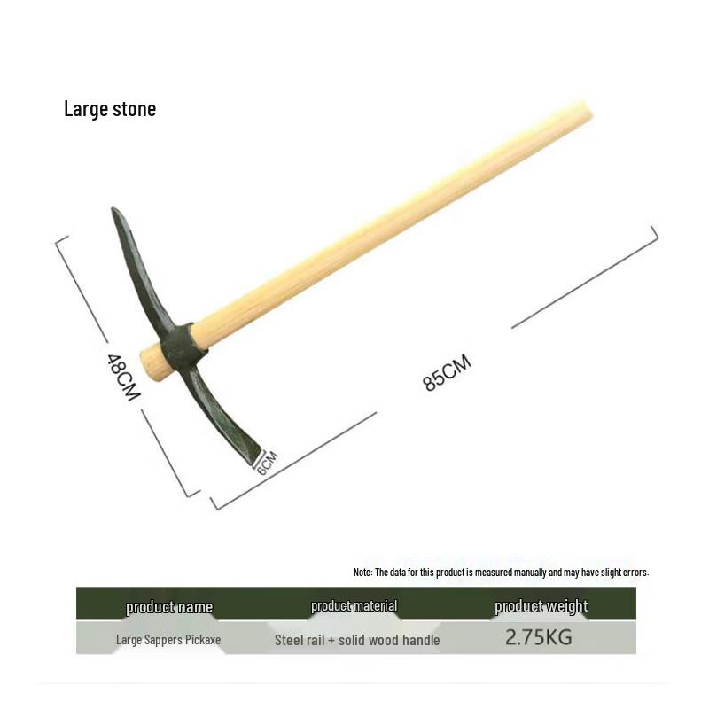 Black Scorpion Outdoor Pickaxe