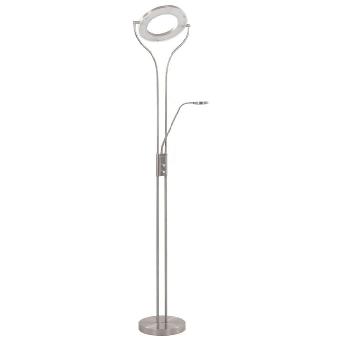 Lampadaire - vidaXL - Variable - LED - 180 cm - Argenté