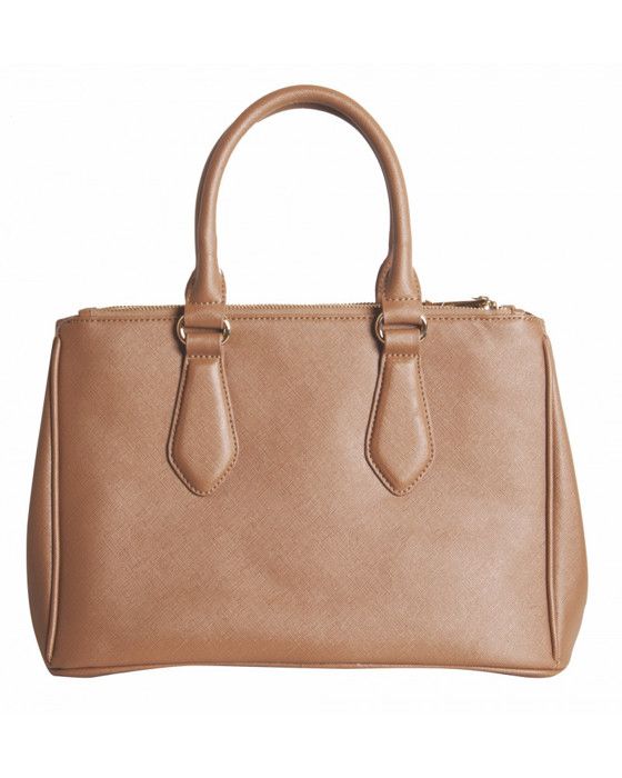 Tote Bag - CHRISTIAN LACROIX - Taupe - Coated Canvas - 2 Handles - Removable Shoulder Strap