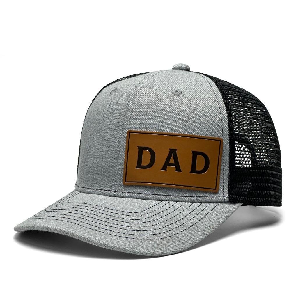 DAD Embroidery Baseball Cap Adjustable Leather Label Washed Snapback Baseball Cap Hip-hop Distressed Faded Cap For Man Women