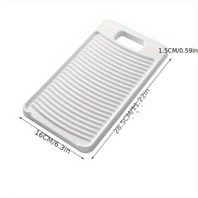Thickened Non-Slip Laundry Board for Home And Dorm Use, Multi-Purpose Washing Board for Clothes, Bathroom Accessories белый