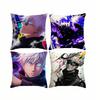 J-Jujutsu K-Kaisen Anime S-Satoru Gojo  Pillow Case Square Double-Sided Sofa Cushion Cover Bedroom Bedside Pillow