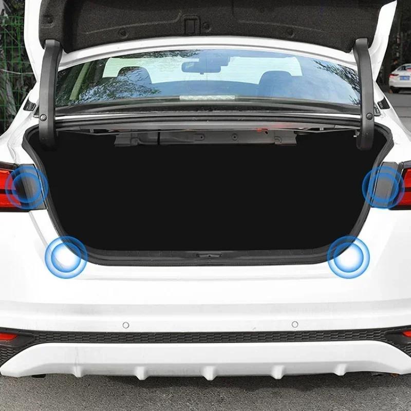Tampon en silicone anti-collision pour portière de voiture, autocollant, fermeture de porte, insonorisé, silencieux, joint, accessoires automobiles