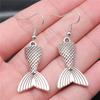 Bold Hot-Selling Marine Life Mermaid Drop Earrings Elegant Valentine's Gift for Formal Occasions