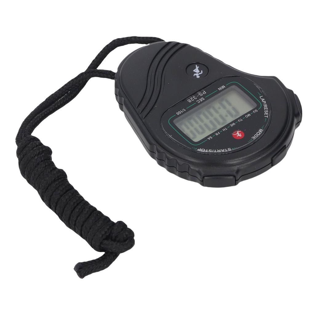 Digital Sports Stopwatch Water Proof Large Display Handheld Stopwatch Timer for Running Football Fitness
