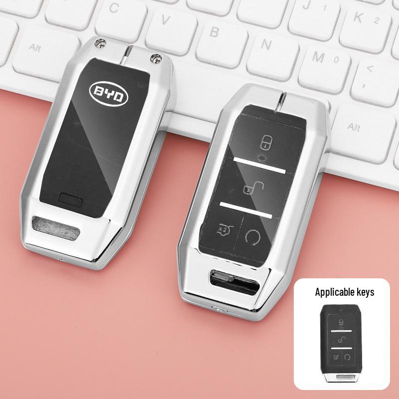 BYD 16-18rychlostní taška Rui Key: Kovové pouzdro Ochranný kryt pro Sirui, Tang, Song, G5, G6, E5 Staré modely