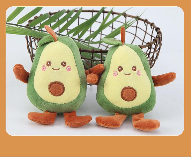 Cute Avocado Plush Toy Cartoon Fruit Doll Stuffed Toy Gift Factory