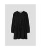 8SECONDS Long-Sleeved Mini Dress Black