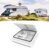 Motorhome Roof Vent Promote Airflow Trailer Ceiling Vent RV Top Vent Weather Resistant with Stainless Steel Screen for Yachts