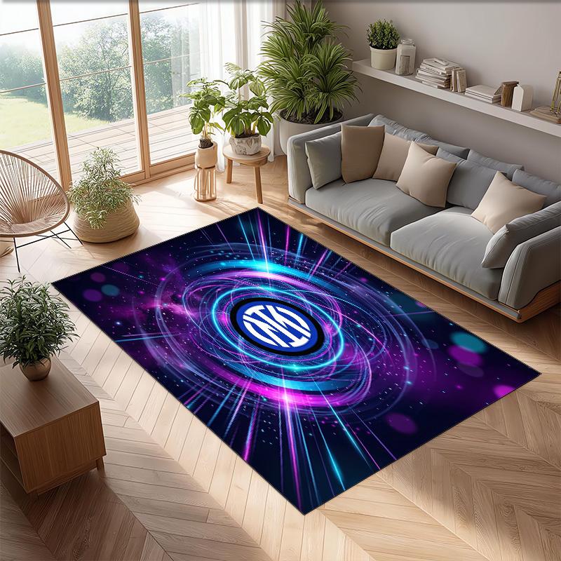 Borussia Dortmund Printed Flannel Area Rug Non Slip Soft Polyester Floor Carpet Indoor Decor Mat for Bedroom Living Room Sofa