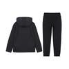 Nike Casual Sportswear Kids' Apparel , Solid Color Fleece Lined Logo Embroidery Black Kids' (Unisex) Casual Sportswear Sets BV3634 010