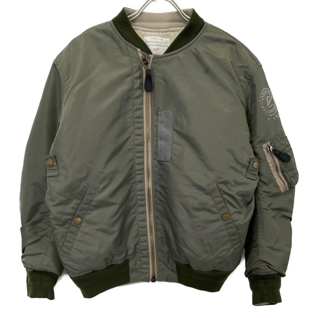 CLANE Khaki 16AW0820-A MA-1 Flight Jacket X Fragment Jacket 1 khakiUsed