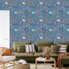 Clouds and Rainbows Wallpaper In Scandinavian Style for Living Room and Bedroom 50x1000