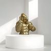 Handicraft Monkey Toy Sculpture Resin Miniatures Figurine Simulation Orangutan Statue  Prop