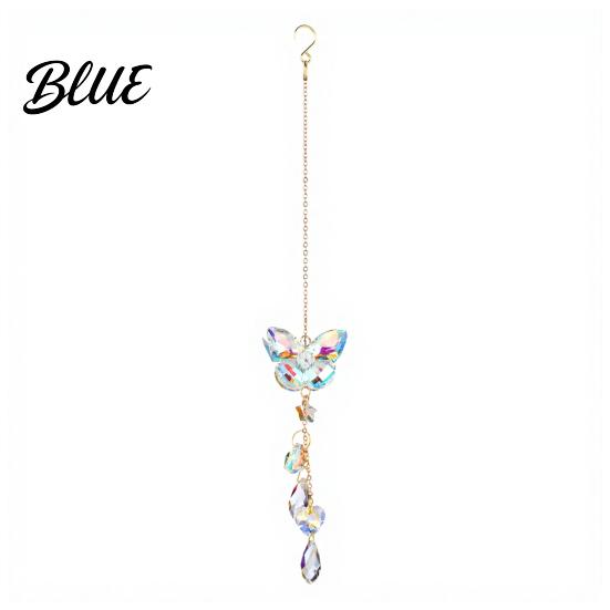Sophisticated Birthday Gifts for Women Butterfly & Dragonfly Crystal Suncatcher Colorful Rainbow Maker Prism Hanging Creative Home Lovers Ornament,