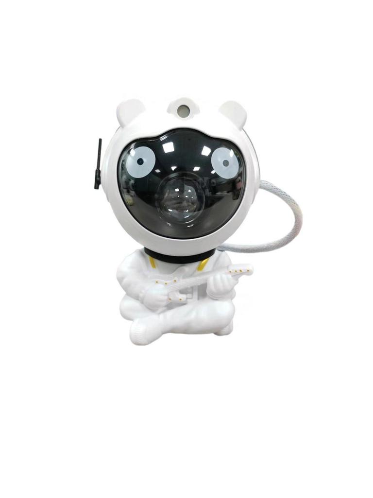 Hot Sale Astronaut Bluetooth Speaker with Colorful Starry Sky Light Projection & White Noise Laser Night Light