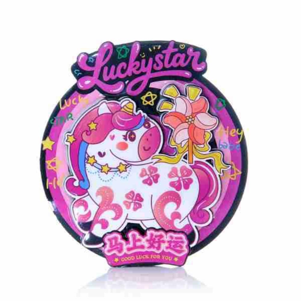 Holz Neujahr Magnetaufkleber Glückssegen Festliches Pferd Kühlschrankaufkleber Dekoration im chinesischen Stil