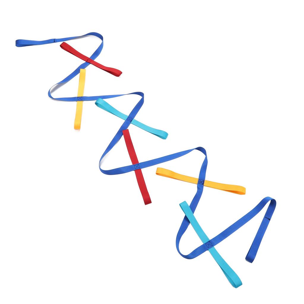 Walking Rope Webbing Material Attractive Colorful Enough Space Fixed Position Preschool Line Rope