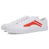 Li Ning Wave Slip Resistant Abrasion Resistant Low top Skateboard Shoes Men's White Orange AGCP163-3