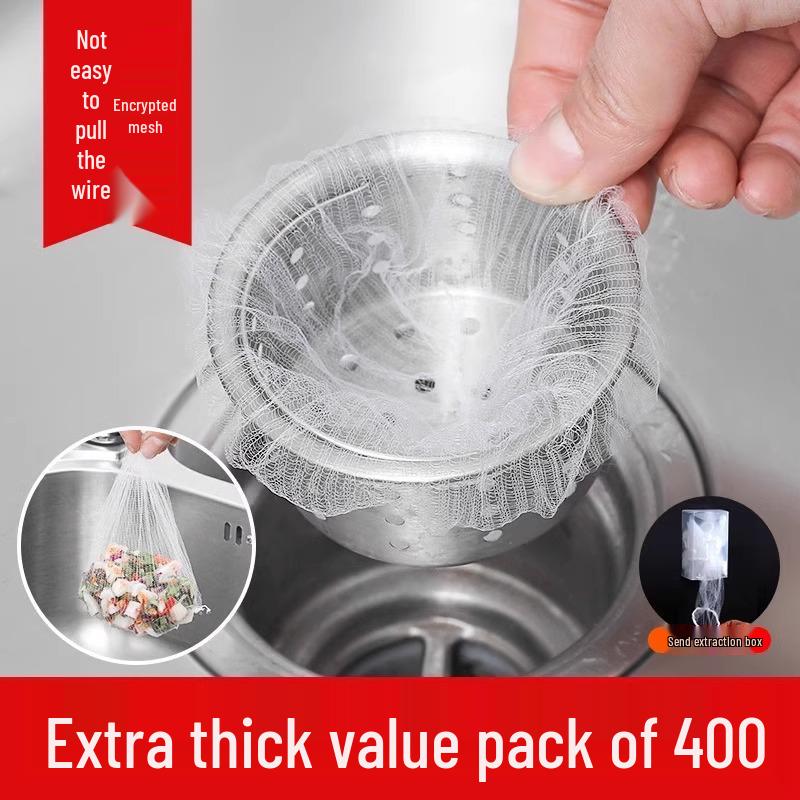 Disposable Kitchen Sink Drain Strainer Mesh for Food Waste and Vegetable Washing