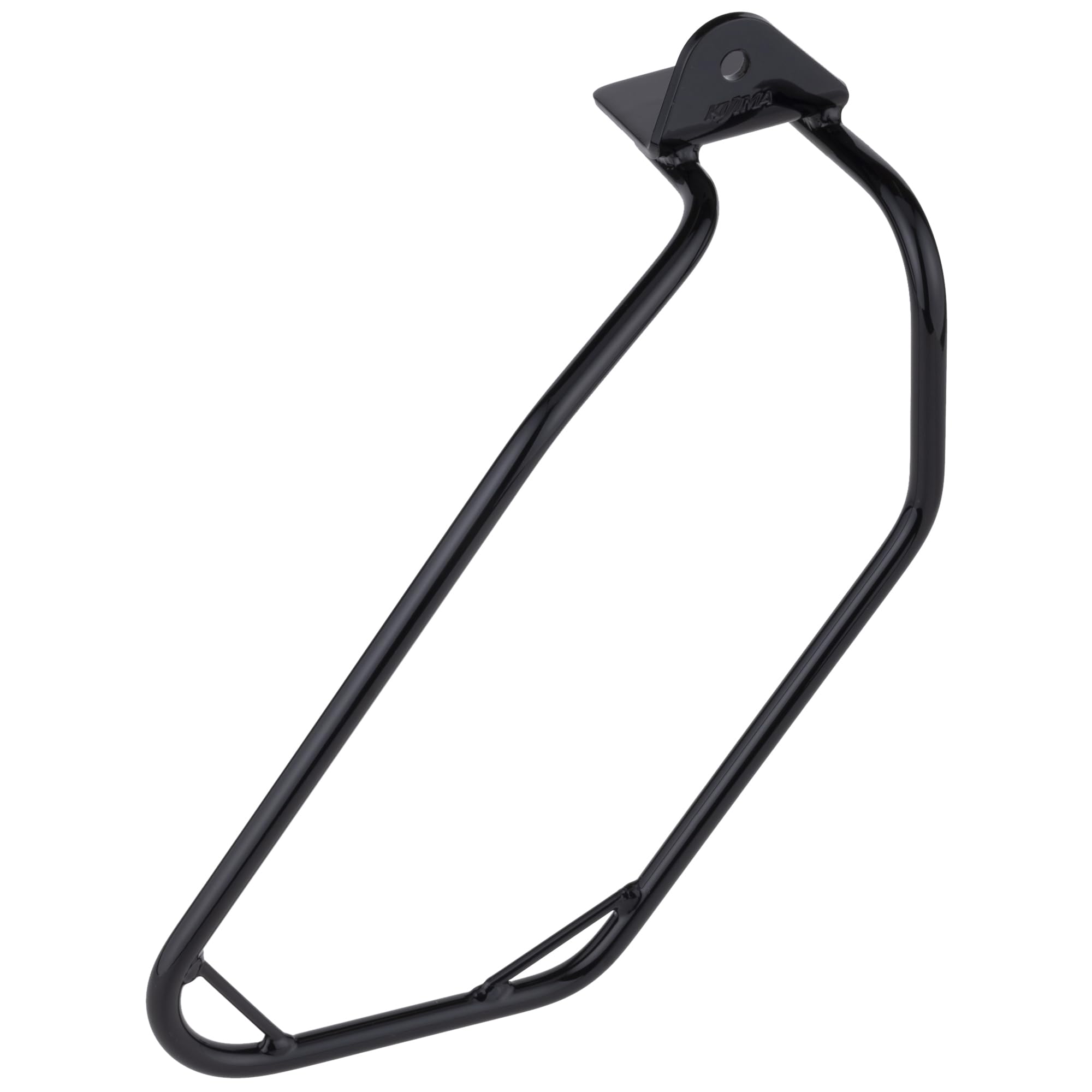 

Kijima Motorcycle Parts Saddlebag Compatible with Sportster Right Support, Steel, DHW, ( 04-), Side, Black, HD-08070 чёрный