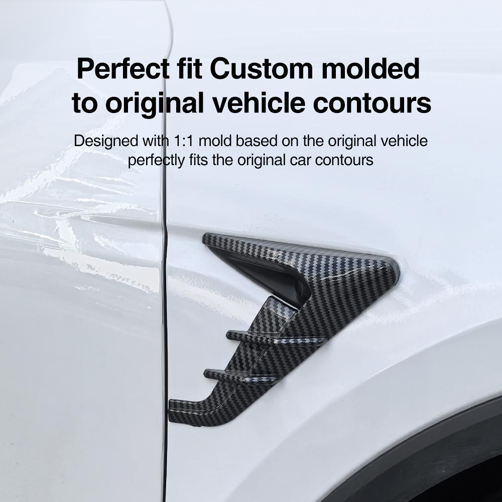 Model Y Juniper 2025 2026 Car ABS Side Camera Protection Cover Kit Decoration for Tesla Model 3 Highland Accessories 2PCS/Set
