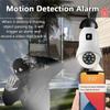 8MP 4K Bulb WiFi Dual Lens Color Night Vision Auto Tracking Zoom Indoor Security Monitor E27 Surveillance Wireless Camera