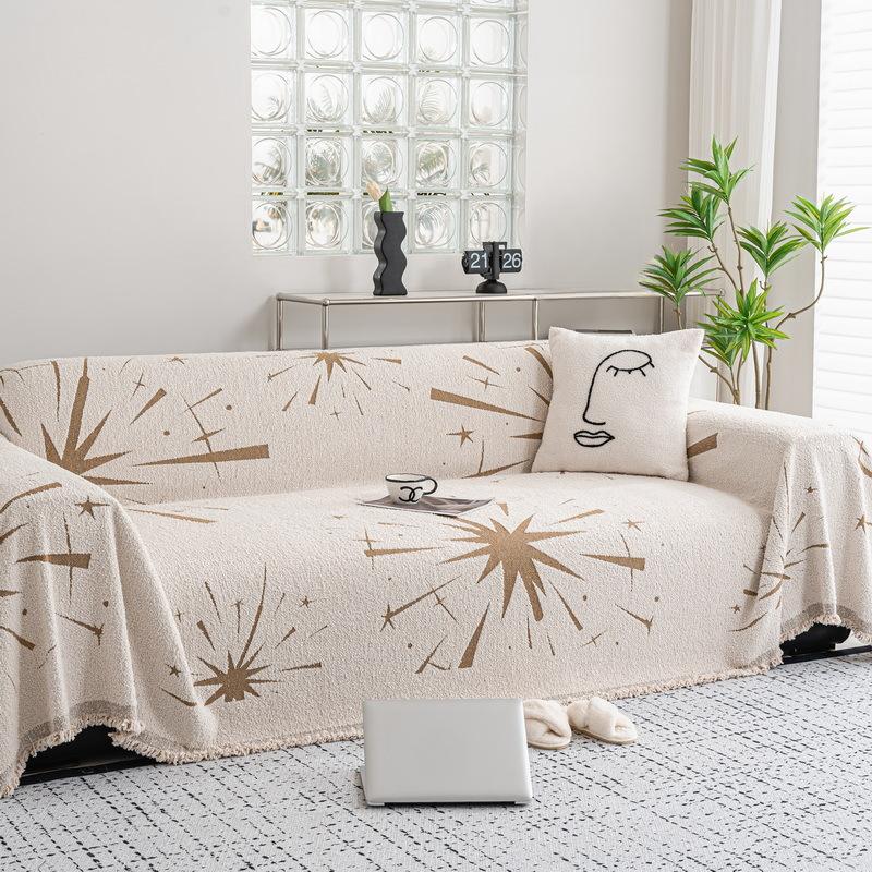 Теплый бархатный чехол для дивана Ткань Зимний Утолщенный Жаккардовый Чехол для Подушки — фото 5