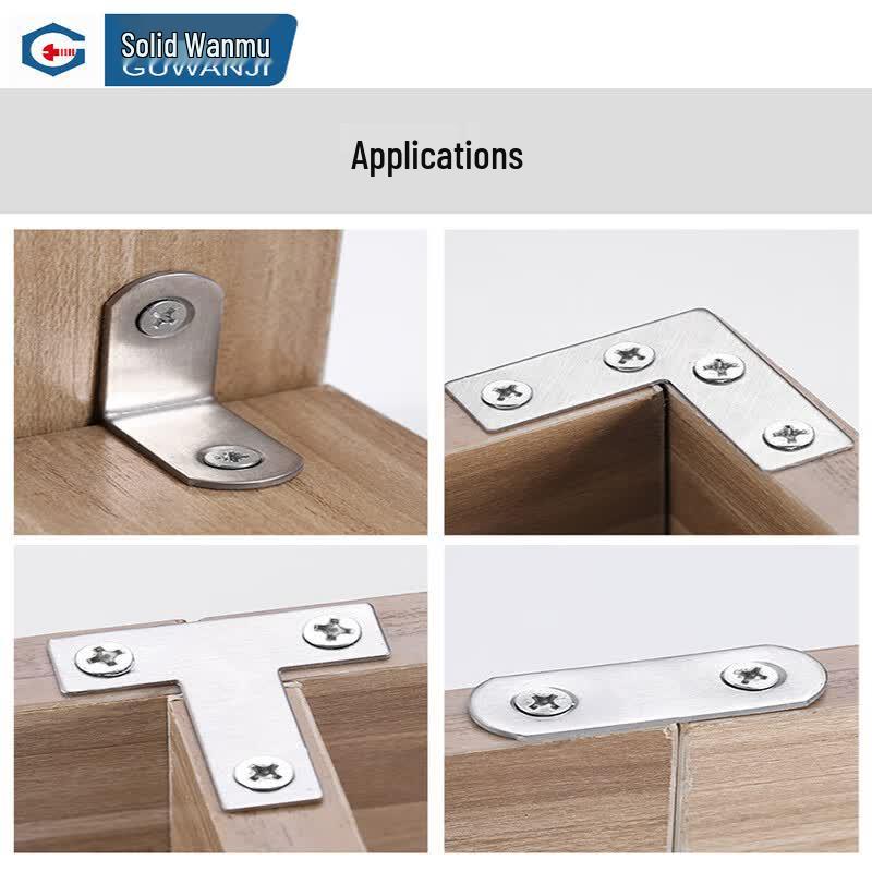 Guwanji 90-Degree L-Shaped Angle Brackets