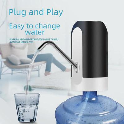 Elektrische Wasserspenderpumpe für Flaschenwasser – wiederaufladbares automatisches Saugsystem für den Heimgebrauch