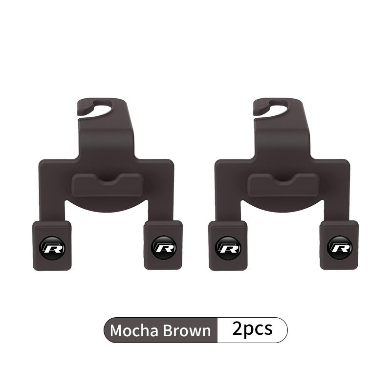 For Volkswagen VW Car Hanging Hook Plastic Handbag Hanger Interior Accessories Golf Polo 4 5 6 Passat B5 B6 B7 CC Jetta Tiguan FVI4