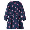 Sweat Dress - vidaXL - Girl - Navy Blue - 1.5 To 10 Years - Durable and Comfortable
