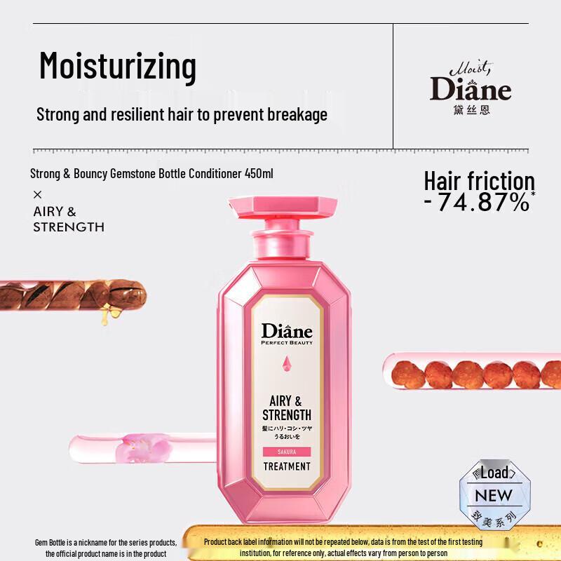 Diane Beauté Stark & Volumenreich Haarspülung 450ml