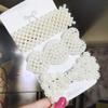Pearl Hair Clip For Women Korean 3/4pcs Geometric Hairpins Set Hair Berrettes Girl Hairgrip Side Clip Hair Accessories