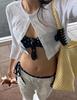 Women's 2026 Slimming One-Piece Bikini - New Style, Sexy & Sleek for Beach or Hot Spring Vacation
