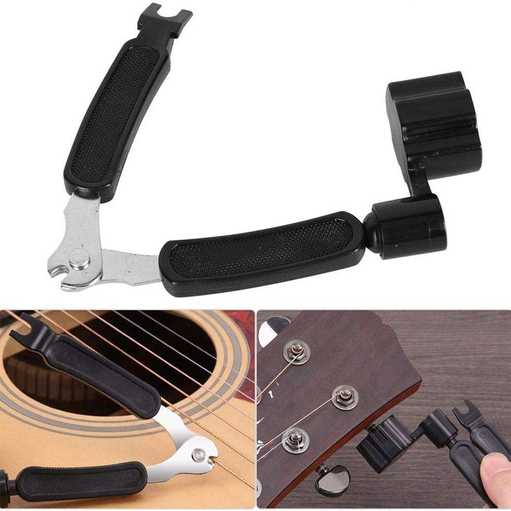 Wrench Leveling Action Ruler 3 In 1 String Winder Guitar Tools Kits Maintenance Tools Repairing Set