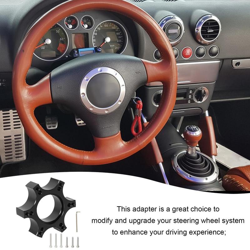 Steering Wheel Hub Racing Modification Device Easy Installation Heightening Accessories Quick Release Hub Adapter Hub Adapter
