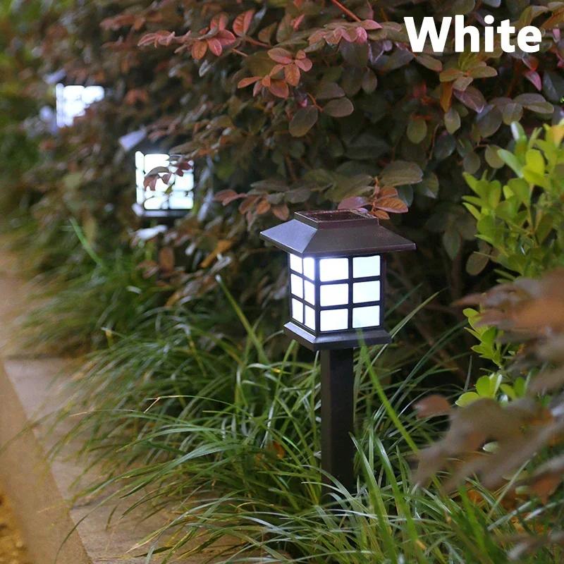 Solar Outdoor Light,6 Pack LED Walkway Lights Maintain 10 Hours of Lighting for Your Garden Landscape Path Yard Patio Driveway