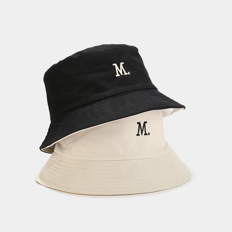 Summer Sun Protection Hat With Wide Brim And Embroidered Letters For Outdoor Activities