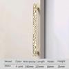New French Style Wardrobe Door Handle Gold Creative Hammer Pattern Light Luxurious Cabinet Door Handle Drawer Handle