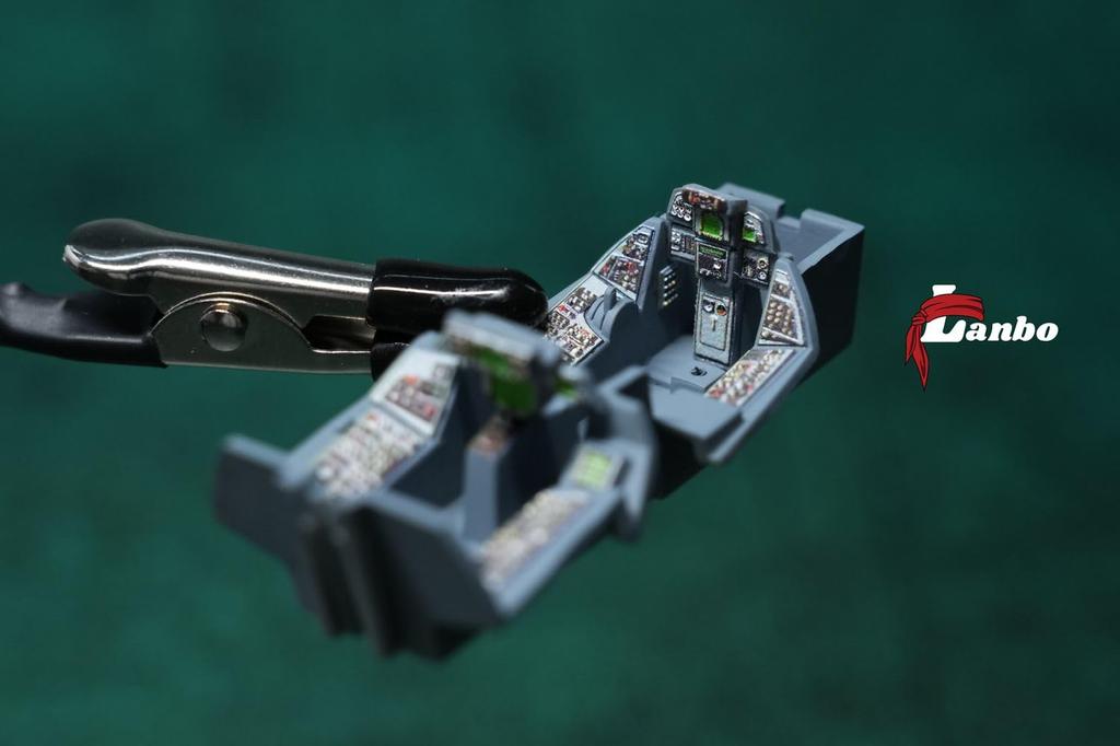 Lambo Models 1/72 F-14D Innenraum 3D-Abziehbild (für Hobby Boss) Plastikmodell Abziehbild LNB72112 (Flugzeug)