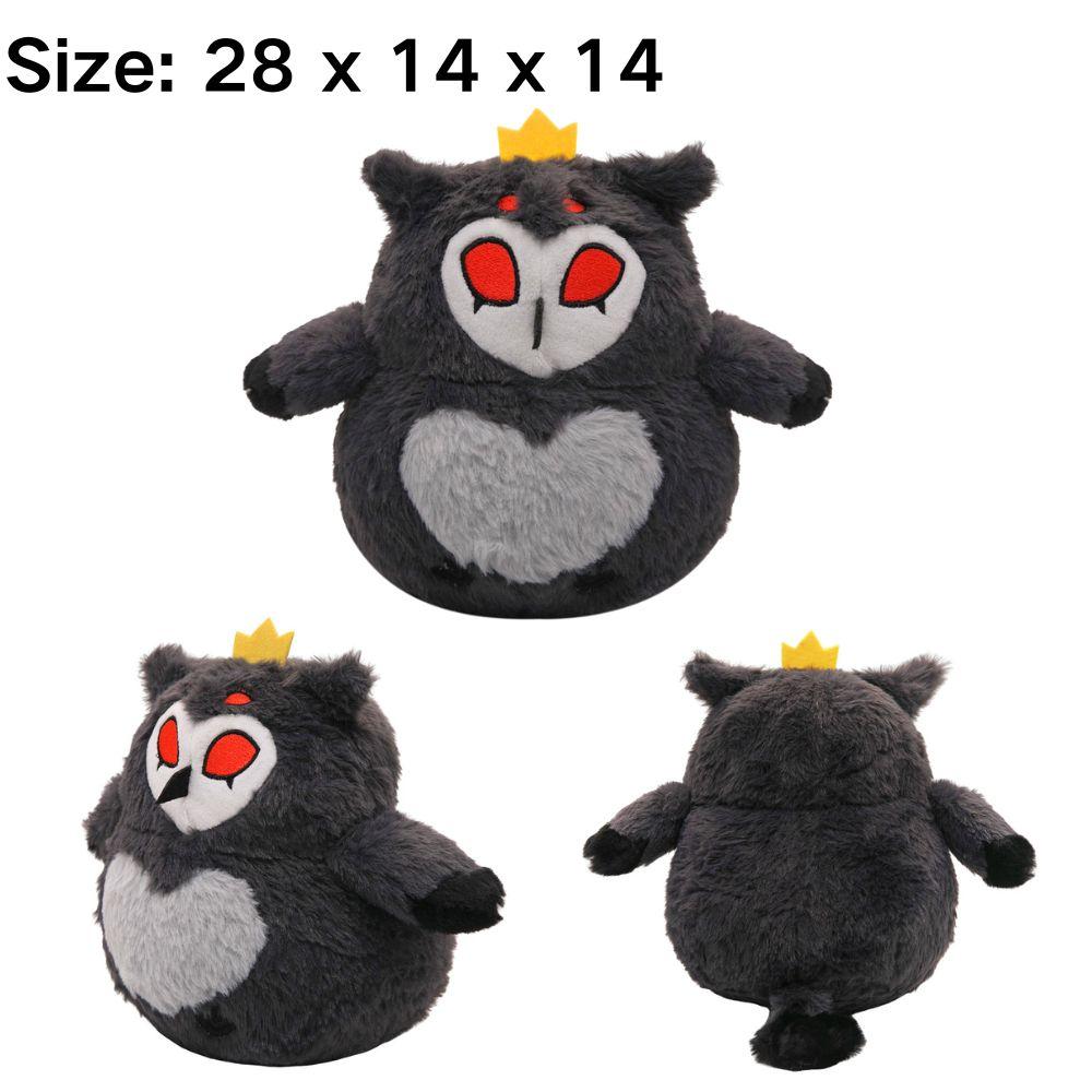 Cursed Cat Alastor Cosplay Plush Angel Dust Husk Lucifer Fat Nuggets Plushies Cartoon Hotel Fantasy Birthday Gifts Mascot Props