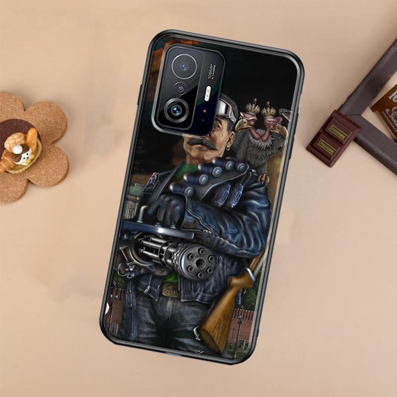 Russian Stalin Ussr Case For Xiaomi 13 14 Ultra 11T 12T 13T 14T Pro POCO X7 Pro X3 X5 X6 F3 F5 F6 M6 Pro Cover